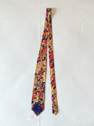 Cacharel cravatta con fantasia floreale/paisley
