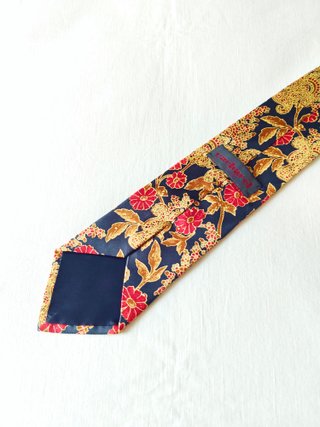 Cacharel cravatta con fantasia floreale/paisley