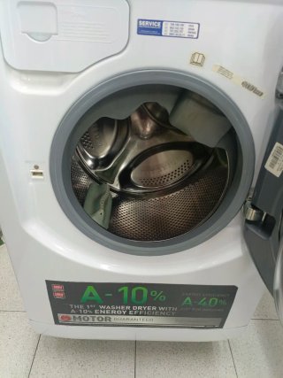 Lavadora con secadora hotpoint Ariston 10/7kg 1600