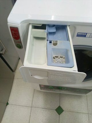 Lavadora con secadora hotpoint Ariston 10/7kg 1600