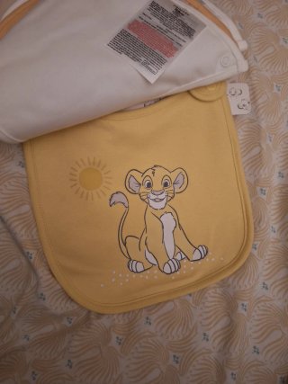 5 Baberos Disney Rey León Simba