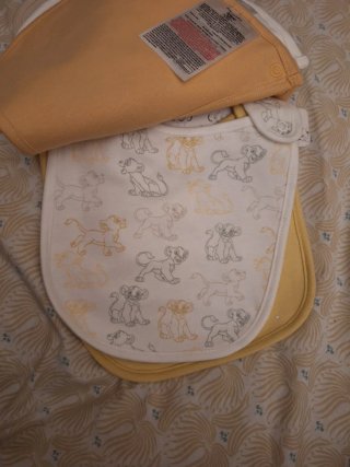 5 Baberos Disney Rey León Simba