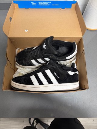 Adidas Campus Zapatillas Negras Talla 42