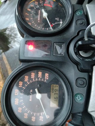 Honda CBF 600 N Negra
