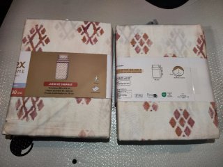 2 Juegos de Sábanas Cama 90 Algodón
