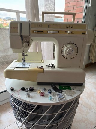 Máquina de coser Singer portátil