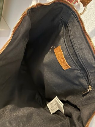 Bolso piel de ante