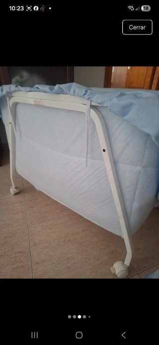 Mini cuna Cambrass con colchón