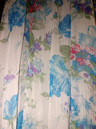 Vestito lungo floreale taglia unica