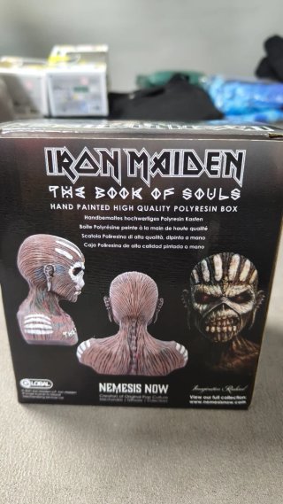Busto Iron Maiden Book of Souls