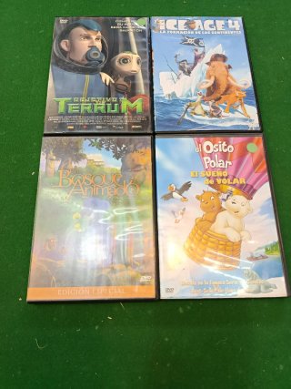 DVDs Películas Infantiles y Familiares