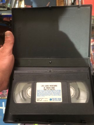 VHS Las Locas Aventuras de Robin Hood