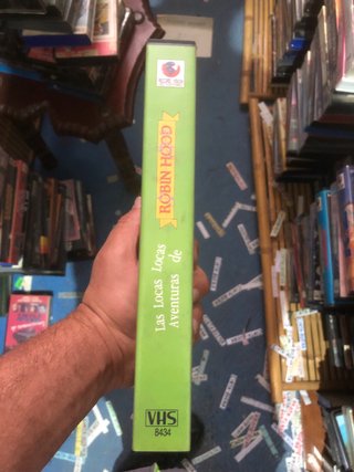VHS Las Locas Aventuras de Robin Hood