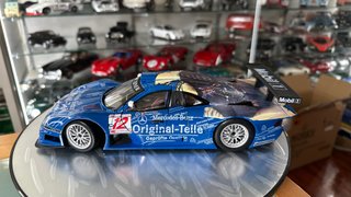 Mercedes clk gtr escala 1:18