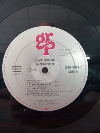 Vinilo Dave Grusin - LP Migration Jazz