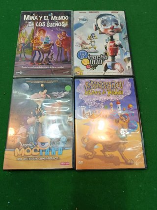 DVDs de Películas Variadas - 1,50€ Unidad