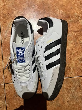 Zapatillas Adidas Samba OG Blancas y Negras