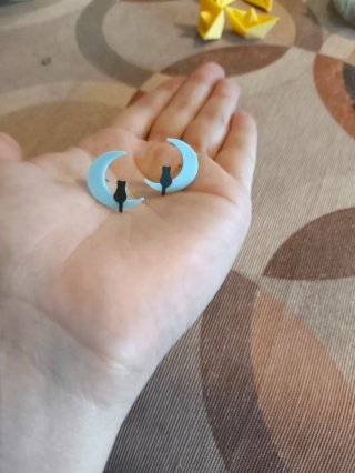 Pendientes de gato, varios modelos