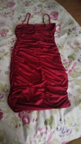 Vestido negro manga larga