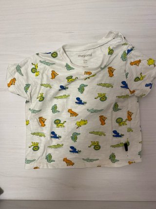 Camiseta Mayoral 12m Animales