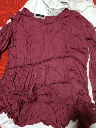 Lote Ropa Mujer Talla L,9 prendas Camisolas y más