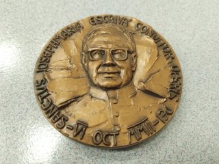 Medalla San Josemaría Escrivá - Bronce - E. Senesi