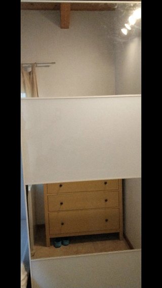 Puertas Armario Ikea Madera y Cristal