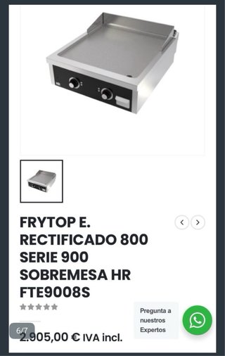Cocina Industrial Profesional Trifásica