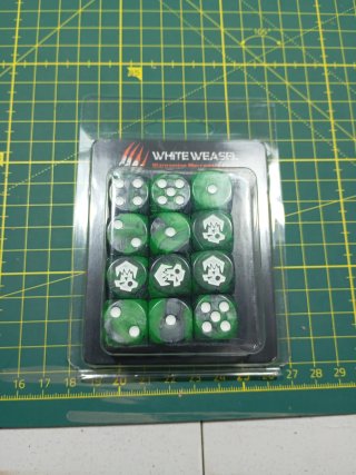 Dados 16mm Orkos Warhammer 40k (1)