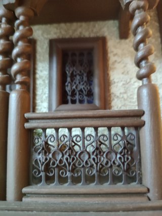 Balcón colonial miniatura