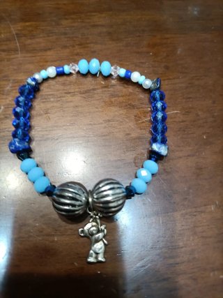 Bracciale con ciondolo orsetto