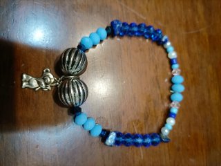 Bracciale con ciondolo orsetto