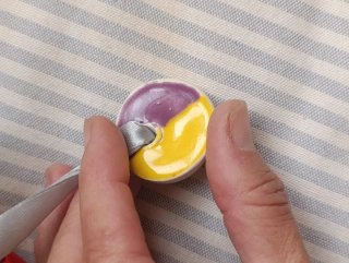 Colgante Cerámica Hecho a Mano Firmado
