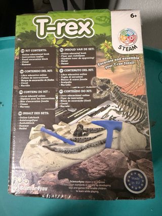 Juegos Ciencia T-Rex y Volcán Science4you