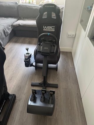 Playseat WRC + Logitech G29 + Thrustmaster T