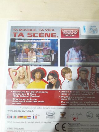 PRECINTADO.Juego Wii Disney High School Musical 3