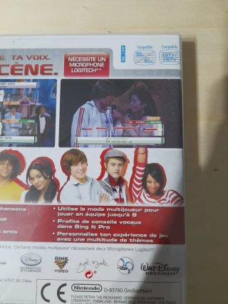 PRECINTADO.Juego Wii Disney High School Musical 3