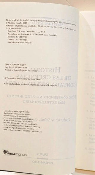 LIBRO Historia creencias religión Kneale ensayo