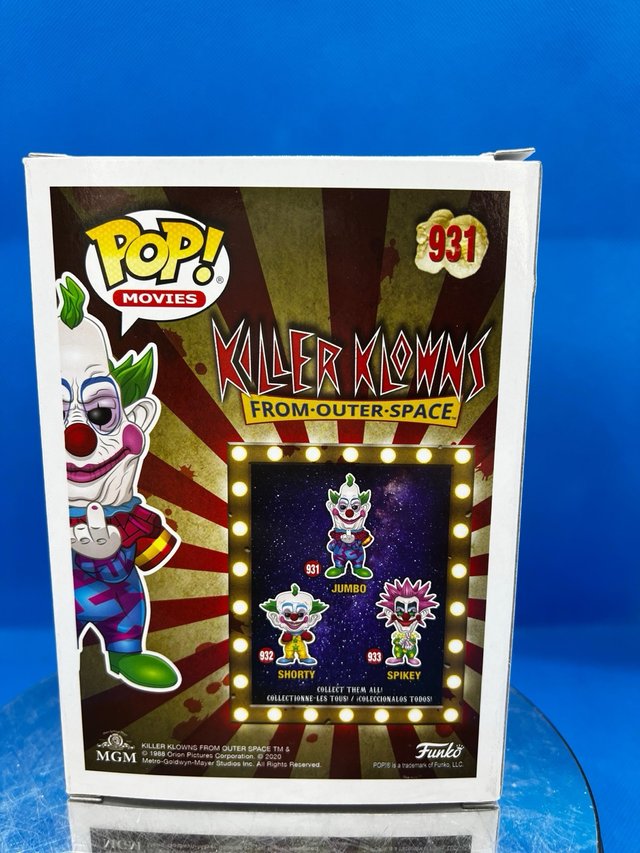 Funko Pop Jumbo Killer Klowns 931