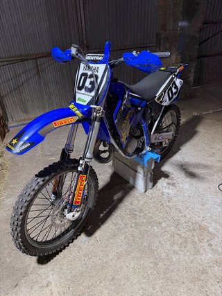 Yamaha YZ 125 Motocross Azul