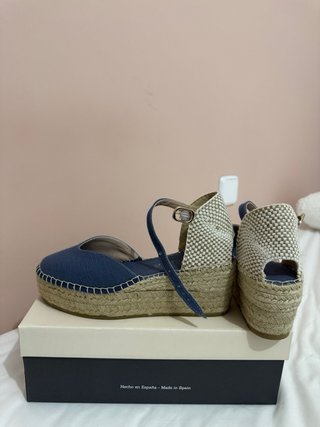 Alpargatas Macarena Shoes Azul de esparto NUEVAS