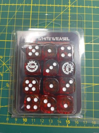 Dados Adeptus Mechanicus Warhammer 40k (2)