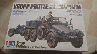 MAQUETA CAMION MILITAR ALEMAN S.G.M