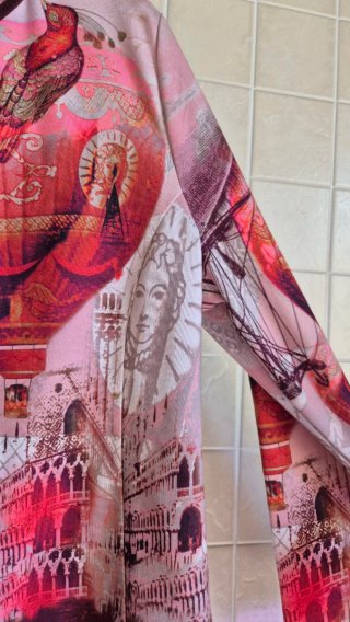 Giacca Taifun fantasia Venezia L xl. Elasticizzato