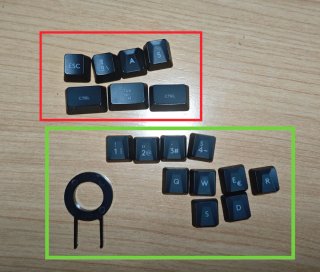 Teclado Roto Logitech G413