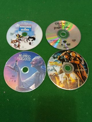 DVDs de Películas Variadas - 0,60€ Unidad