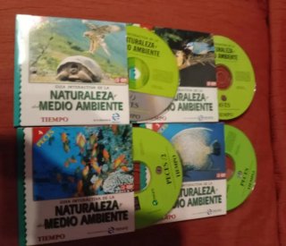 Lote 4 CD-ROM Naturaleza y Medio Ambiente