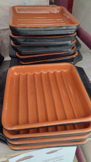 Asador de barro para horno