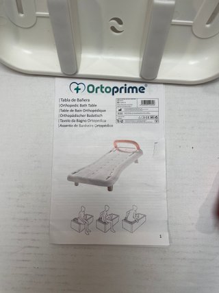 Asiento Bañera OrtoPrime Ajustable