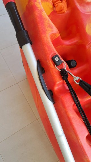 Kayak 1 ó 2 personas, con estabilizadores.